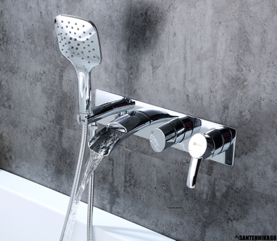 Смеситель для ванны и душа встраиваемый Lemark ATLANTISS LM3224C