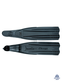 Ласты длинные 45/46 разборные Marlin DEEP black XL