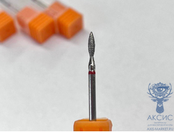 Фреза алмазная "Пламя" 368\257 023R красная