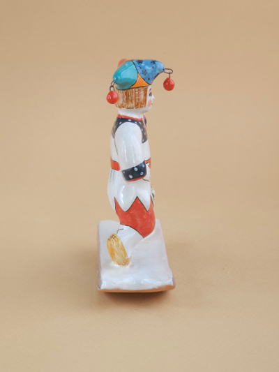 Качалка "Скоморох с 3-мя бубенчиками"