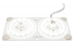 APEYRON модуль св/д с драйвером 24W(1920lm) 4000К 4K 120x63 линз.рассеив. на магнит IP20 2835 02-16