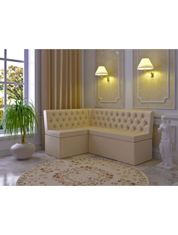 Скамья угловая Венеция кожзам (Бонмебель)