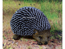 ЁЖИК кроха 16*12см   0,3кг   полистоун Россия 655//012434 Ежик - символ защиты. Защищайте свой дом и участок с помощью этих милых зверьков.