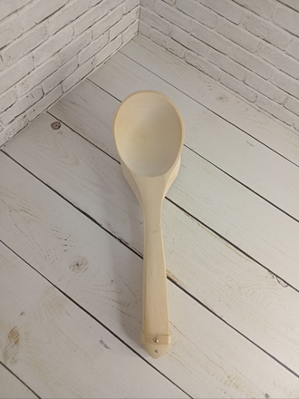 Ложки музыкальные в станке 190*60 мм деревянные с плоской ручкой