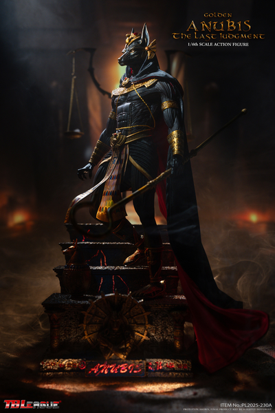 ПРЕДЗАКАЗ - Египетский бог Анубис в золотом - Коллекционная ФИГУРКА 1/6 Last Judgment ANUBIS Golden (PL2025-230A) - TBLeague ?ЦЕНА: 33900 РУБ.?