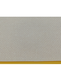 Канва, размер 11, 100% хлопок, белая ( ширина 150см)