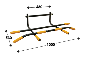 Турник в дверной проем 3 хвата