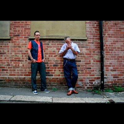 Рубашка Prison Blues® HICKORY WORK SHIRT [Пуговицы/Короткий рукав]