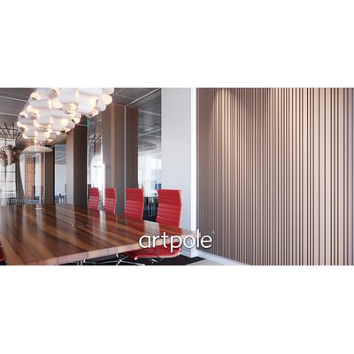 Гипсовая панель BARCODE + LED артикул M-0054