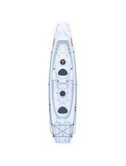 Каяк жесткий Tahe 23 TRINIDAD (вместимость 2+1)