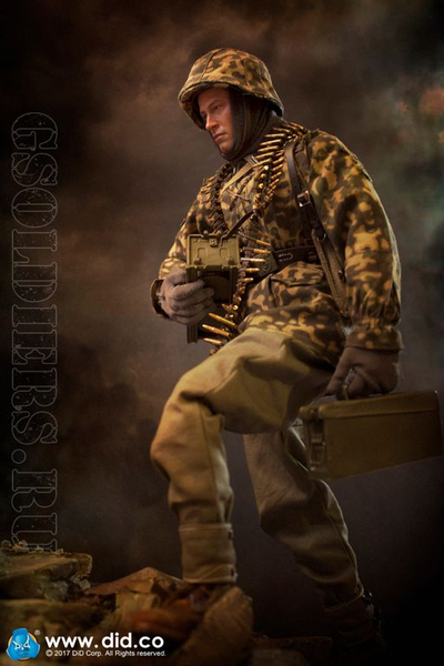 Костюм немецкого солдата времен Второй мировой войны 1/6 (D80125) - DID