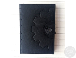 Ежедневник ручной работы "Гаражи"