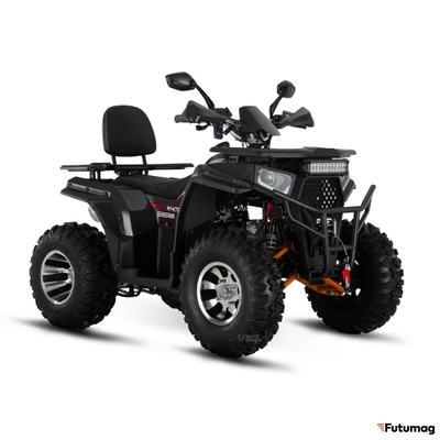 Бензиновый квадроцикл WHITE SIBERIA BARS 200CC PRO Черный
