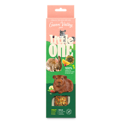 Little One палочки Зеленая долина для травоядных животных с фруктами, 180 г