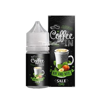 COFFEE IN SALT (STRONG) 30ml - RAF AND NUTS (ОРЕХОВЫЙ РАФ)