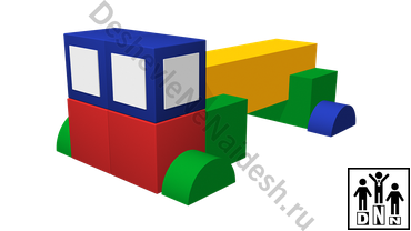 Мягкий игровой комплекс «Тягач»
