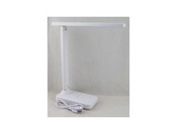 Лампа настольная на подставке HG-688A (встроен. аккум., шнур microUSB) 3 реж., сенсорная