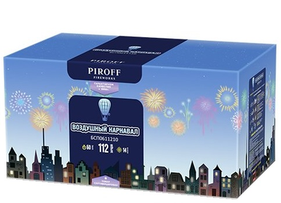 ВОЗДУШНЫЙ КАРНАВАЛ (1" / 112 залпов)