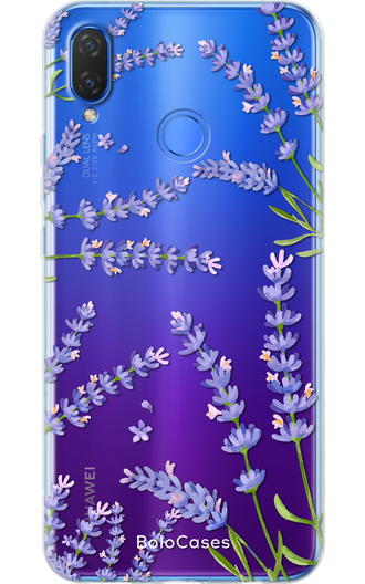 Чехол для Huawei с цветочным дизайном №196