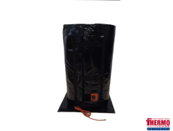 Подогрев металлической бочки 208л с термочехлом, крышкой и дном от сети 220В (2000Вт, терм.30-150) KEENOVO