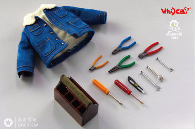 Неуклюжий робот Карри - Коллекционная ФИГУРКА 1/6 scale ClumsyBot  Curry - Whycat&GEARHEADTOYS