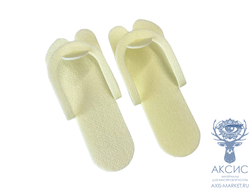 Тапочки пенополиэтилен шампань White line, 5 мм, 20 пар (40 шт\уп)