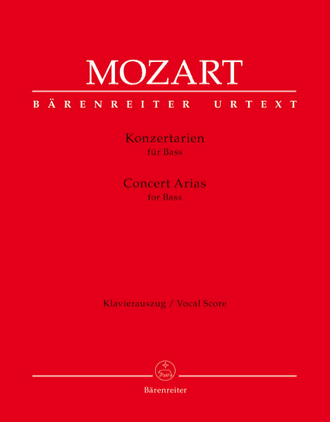 Mozart Concert Arias for Bass