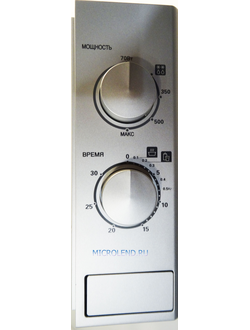 блок управления с механический переключателем в сборе СВЧ печи LG серебро