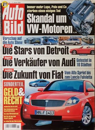Auto Bild Magazine 2003  Иностранные журналы об автомобилях автотюнинг и аэрографии, Intpressshop