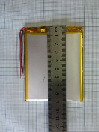 Аккумулятор с контроллером №26 универсальный (Li-ion, 3,7V) 3200mah (90*73*5 мм)