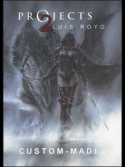 Projects Goddesses Custom Made Luis Royo Art Book
