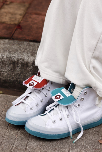 Кеды Конверс белые с чем носить 173128C фото