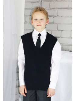 Жилет школьный (черный)