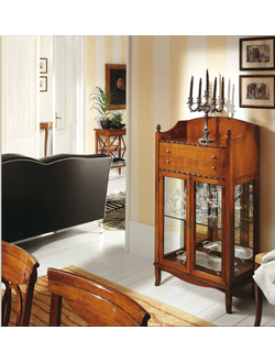 ВИТРИНА С ДВУМЯ ЯЩИКАМИ (L70*P38*H125) ART.14.20 TOSATO