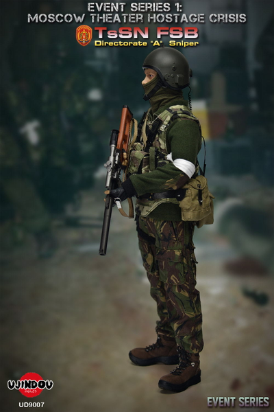 Спецназ ФСБ "Альфа" в Москве - Коллекционная ФИГУРКА 1/6 Moscow Theater Hostage Crisis (UD9007) - UJINDOU