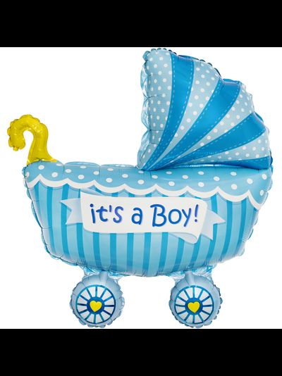 Воздушный шар Коляска Это мальчик