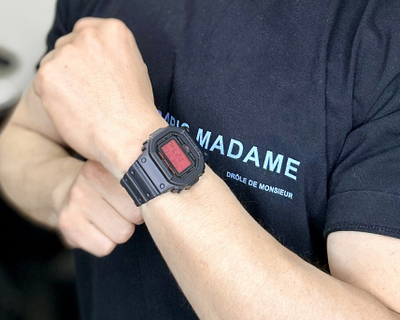 Часы Casio G-Shock DW-5600BBR-1