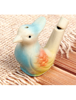 Свистулька водная Чибис расписная