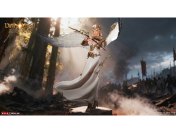 ПРЕДЗАКАЗ - Светлая эльфийка-ангел - Коллекционная фигурка 1/6 Dawn Angel (White) (PL2025-233A) - TBLeague ?ЦЕНА: 27700 РУБ.?