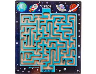 ЛАБИРИНТ С ШАРИКОМ ДЕРЕВЯННЫЙ. Мастер игрушек. Купить, отзывы