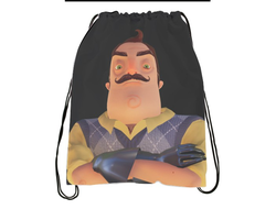 Сумка-мешок для обуви Привет Сосед/ Hello Neighbor №1