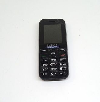 Неисправный телефон Alcatel one touch 1020D (нет АКБ, разбит экран, не включается)