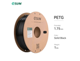 PETG eSUN 1,75 мм,  1 кг Черный