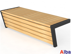 скамейка парковая без спинки