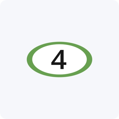 Дорожный знак 8.25 Экологический класс транспортного средства