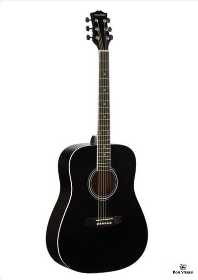 COLOMBO  LF - 4100 черная гитара, изображение на сайте domstere.ru