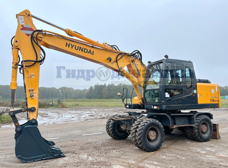 Колёсный экскаватор Hyundai R170W-7A с набором уплотнений 31Y1-20450