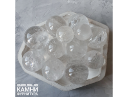 Шар горный хрусталь 30-33 мм, цена за штуку