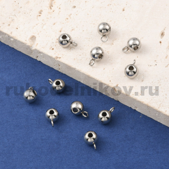 бейл "Чашка" 6х5,3 мм , нержавеющая сталь