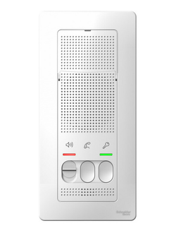 BLANCA ПЕРЕГОВОРНОЕ УСТРОЙСТВО (ДОМОФОН), настен.монтаж, 4,5В, БЕЛЫЙ